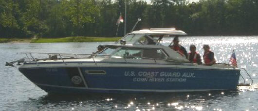 Auxiliary Patrol Boat Underway